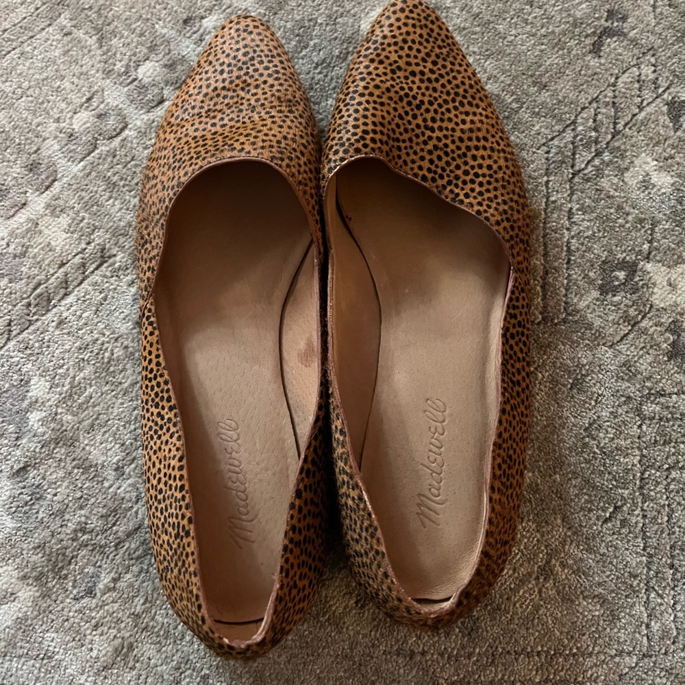 Madewell dotted flats